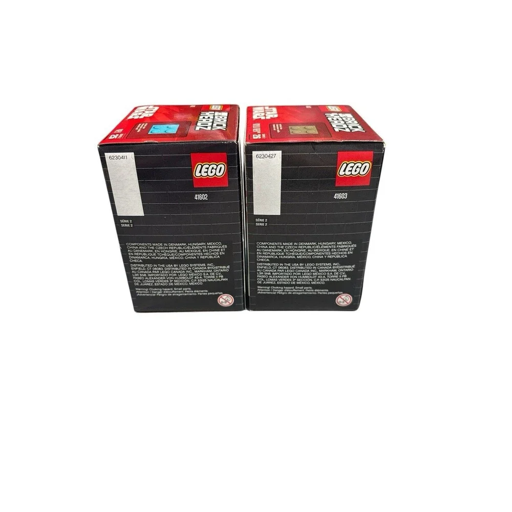 Rey And Kylo Ren Lego BrickHeadz 41602 & 41603 Star Wars *New Sealed